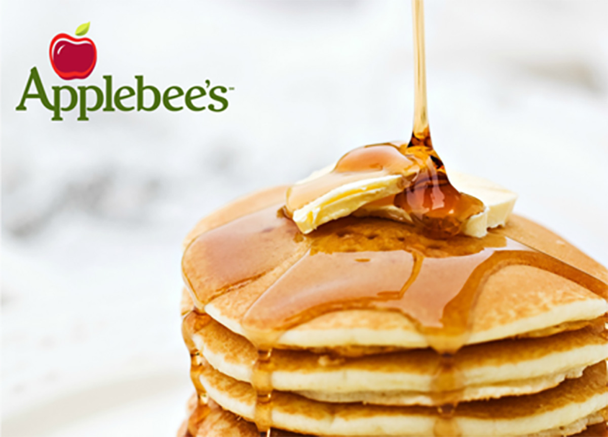 Applebee's pancakes fundraiser